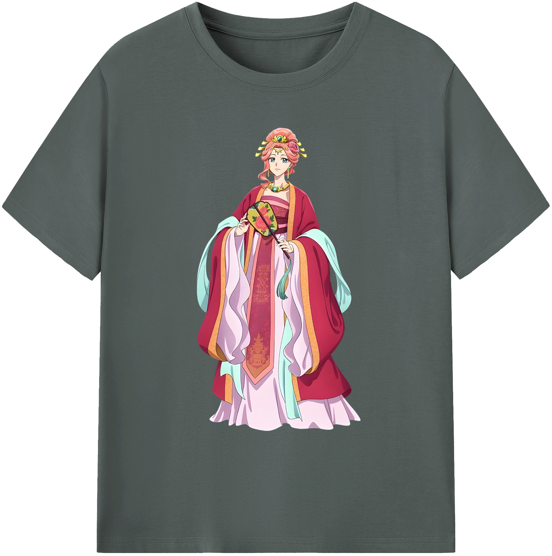 （画像用） 薬屋のひとりごと The Apothecary Diaries 綿100％ メンズ半袖Tシャツ｜肌触りやわらか＆通気性